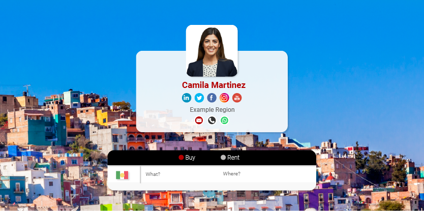 Agent Microsite